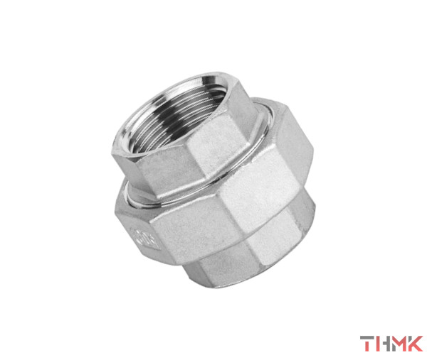 Муфта американка нержавеющая НР-ВР DN 10 17,2 мм 3/8" AISI 316 купить в Южно-Сахалинске